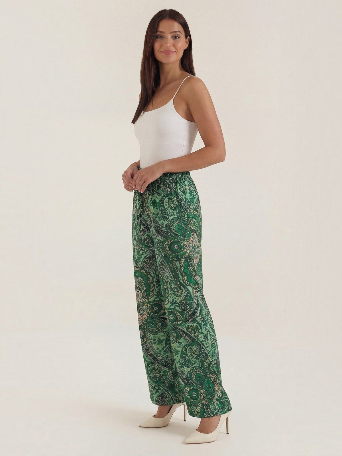 Pam Pantalon À Imprimé Paisley