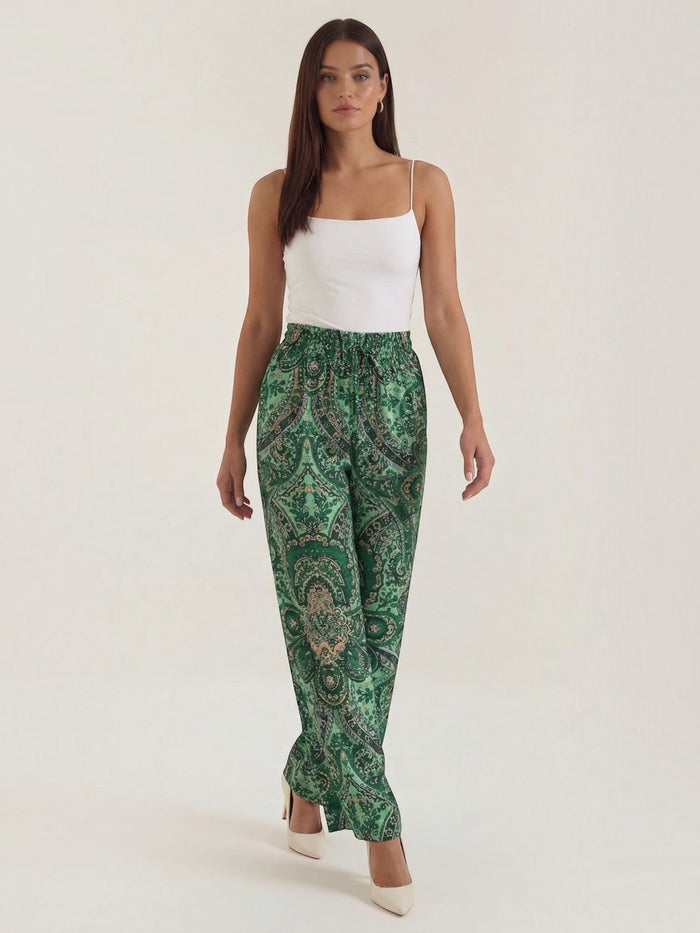 Pam Pantalon À Imprimé Paisley