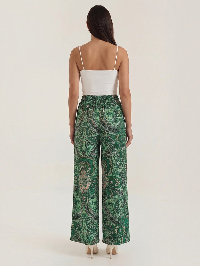 Pam Pantalon À Imprimé Paisley