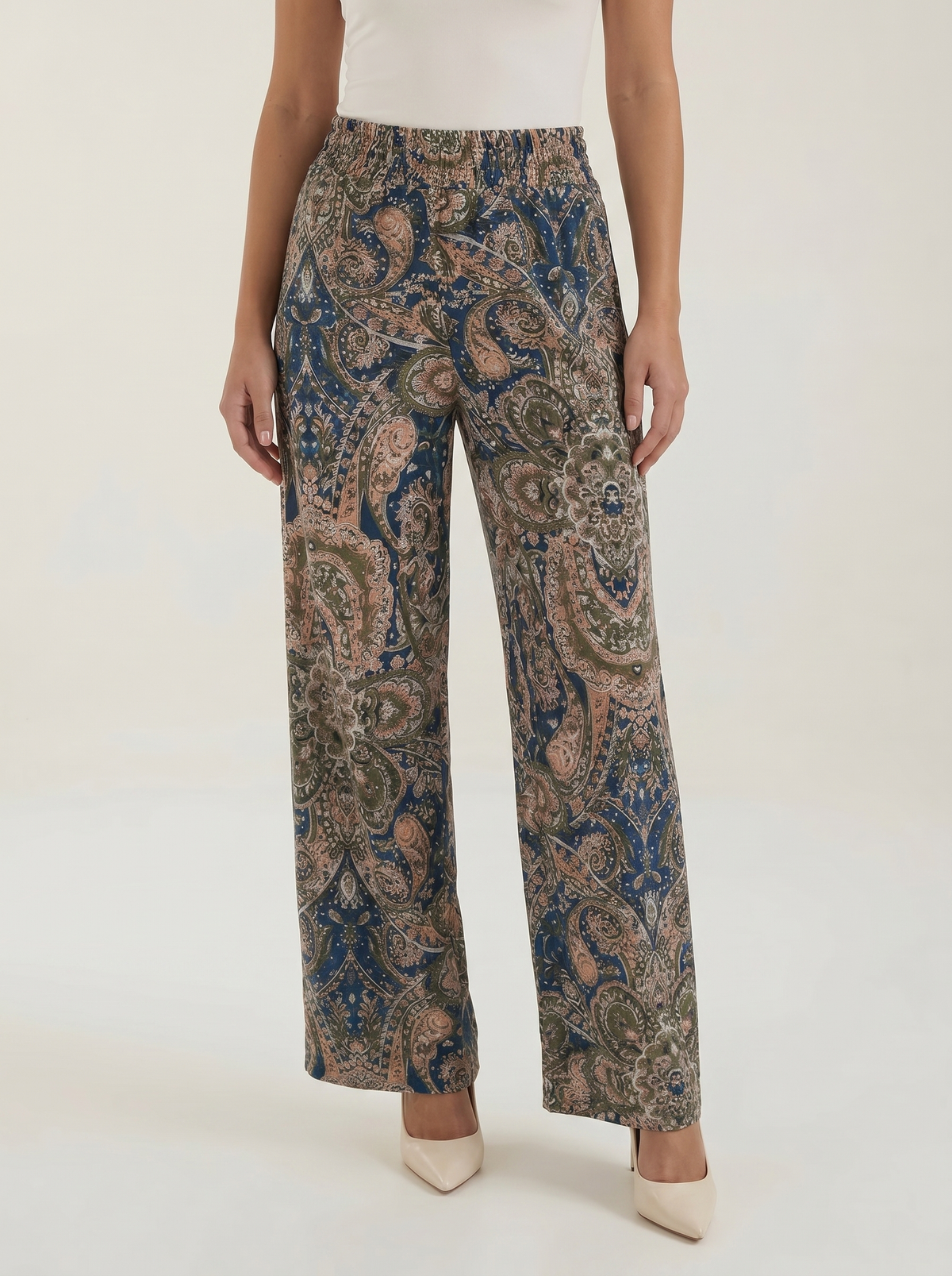 Pam Pantalon À Imprimé Paisley