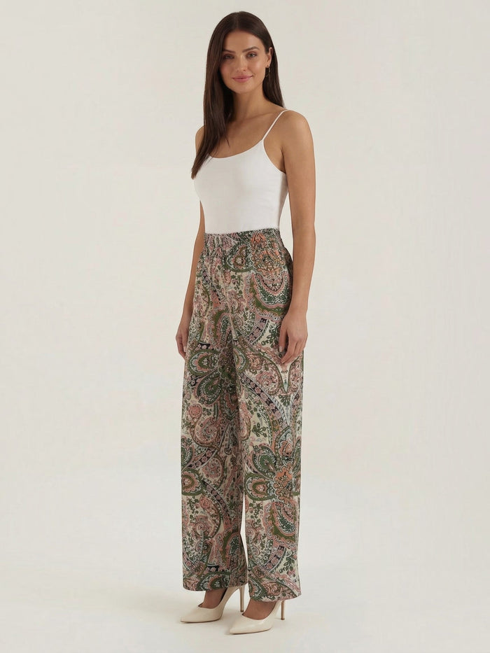 Pam Pantalon À Imprimé Paisley