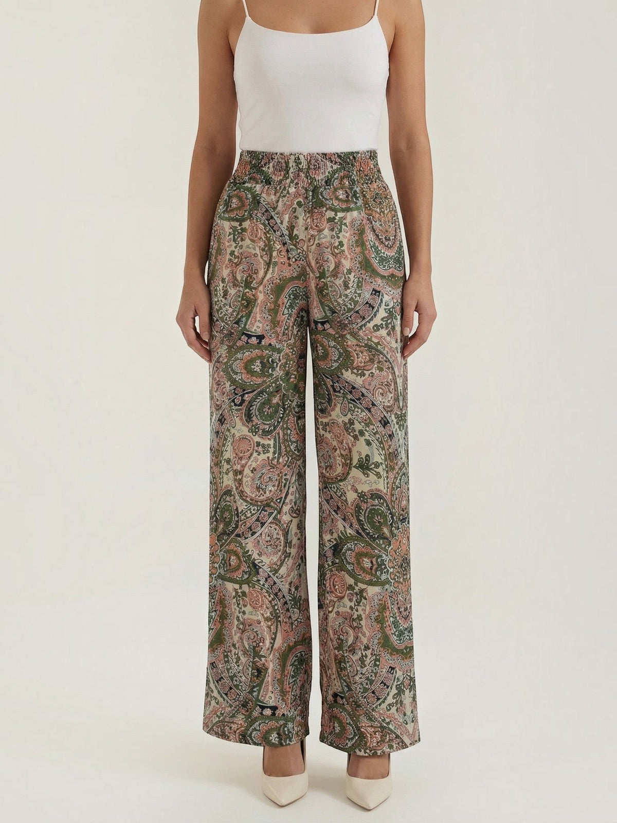 Pam Pantalon À Imprimé Paisley