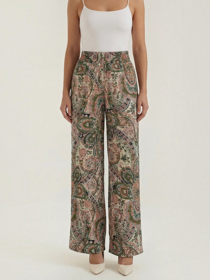 Pam Pantalon À Imprimé Paisley