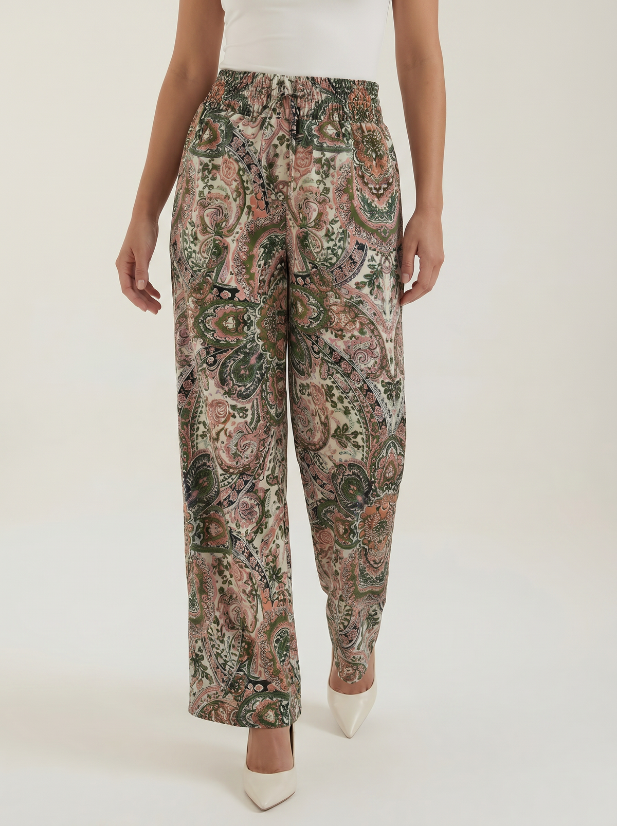 Pam Pantalon À Imprimé Paisley