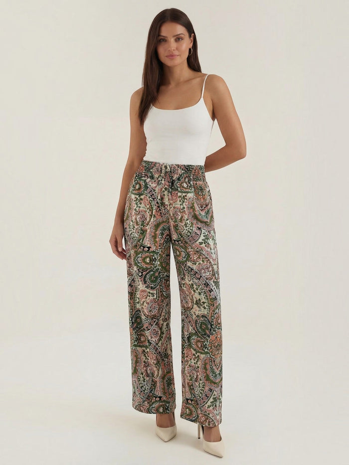 Pam Pantalon À Imprimé Paisley