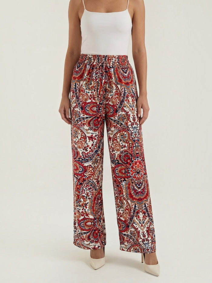 Pam Pantalon À Imprimé Paisley