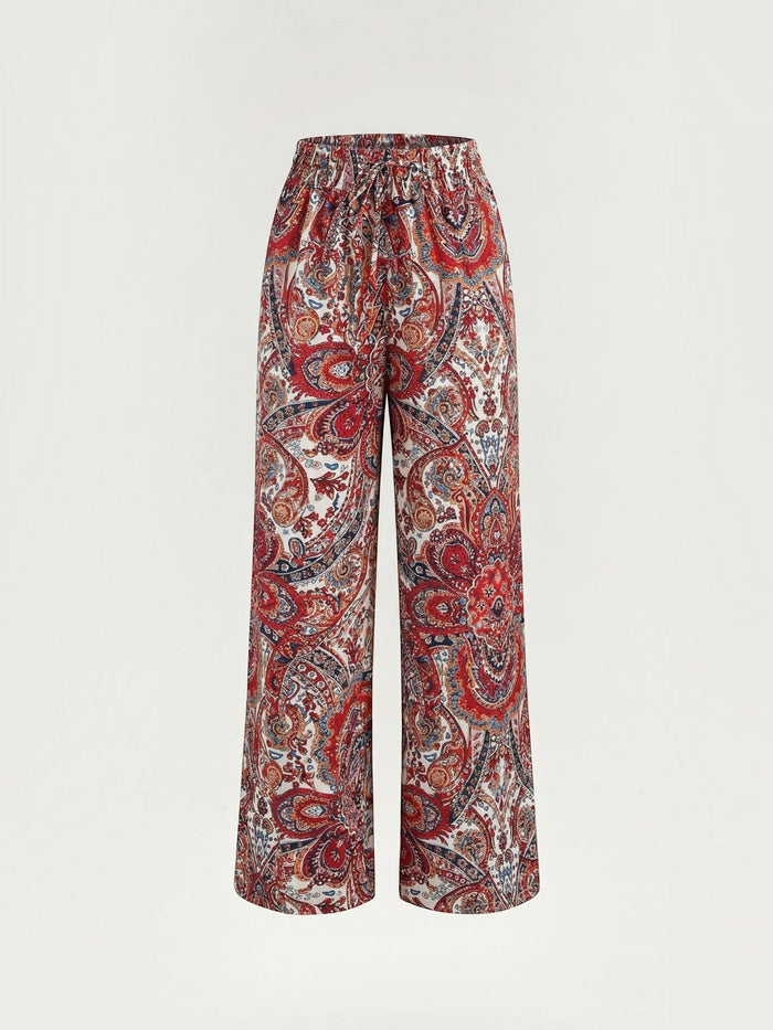 Pam Pantalon À Imprimé Paisley