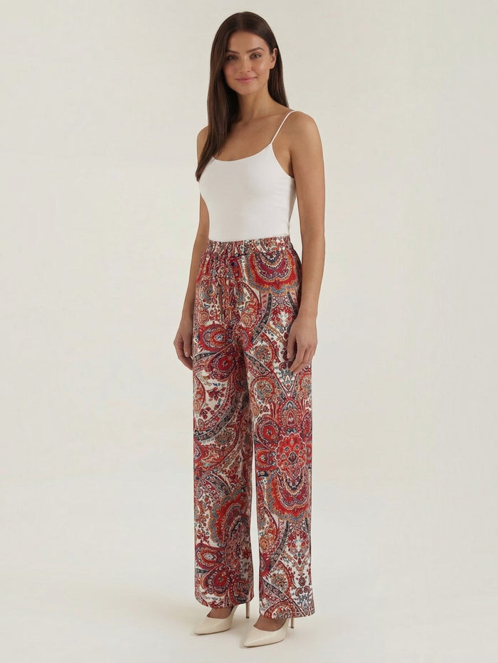 Pam Pantalon À Imprimé Paisley