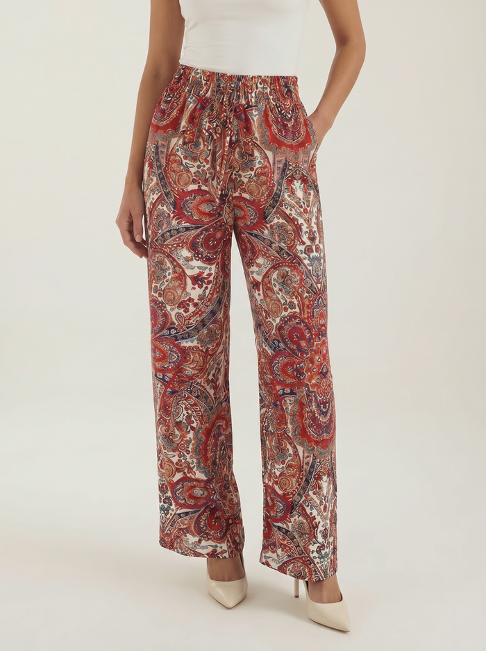 Pam Pantalon À Imprimé Paisley