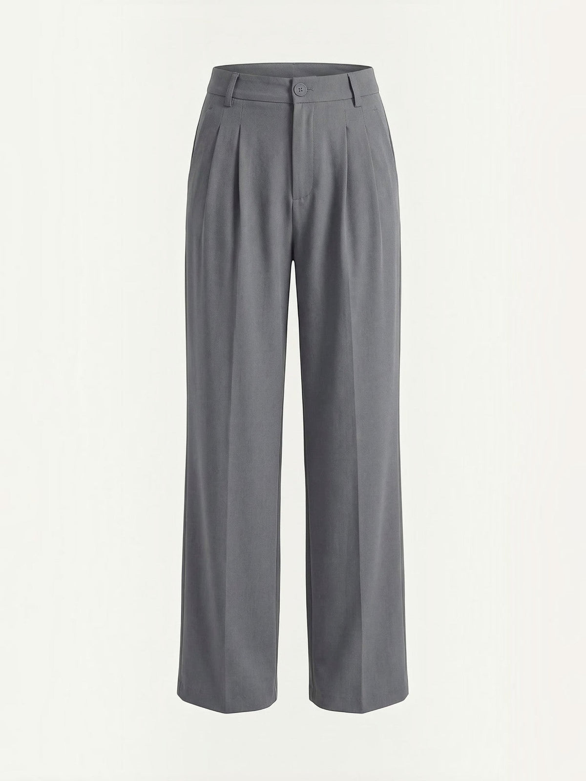 Rebecca Pantalon Taille Haute En Tissu