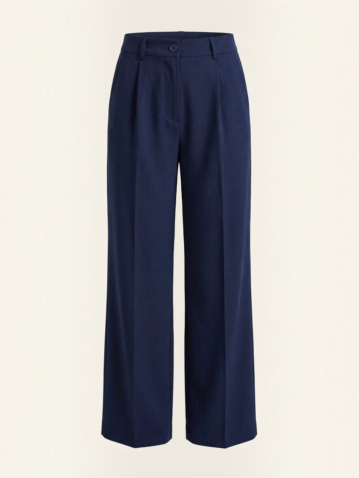 Rebecca Pantalon Taille Haute En Tissu