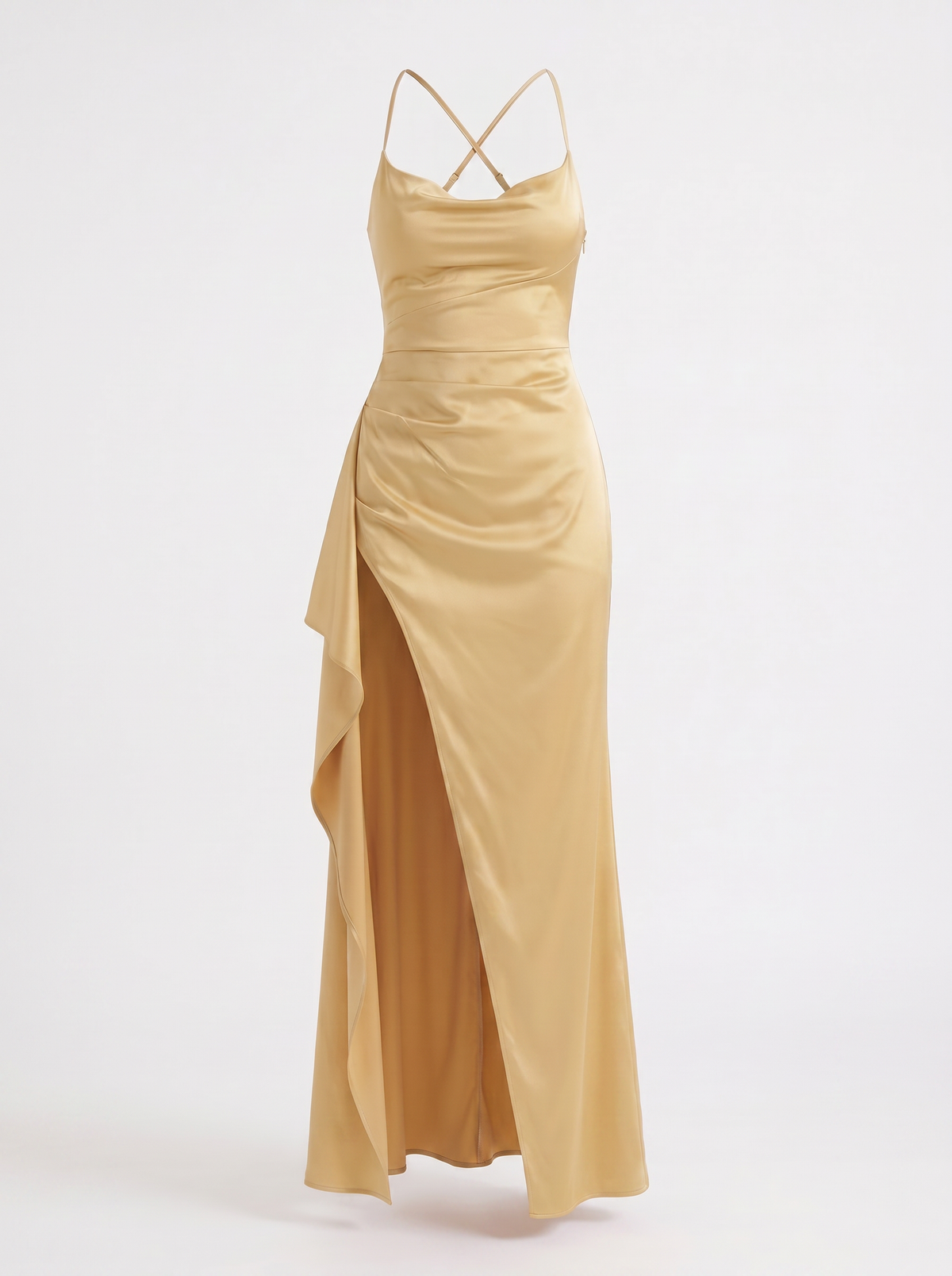 Rhiannon Robe Longue Satinée Maxi