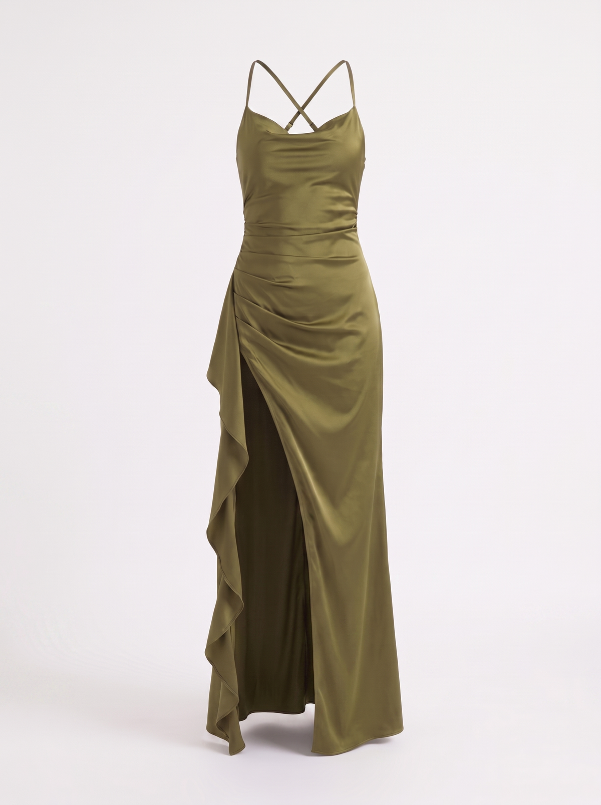 Rhiannon Robe Longue Satinée Maxi