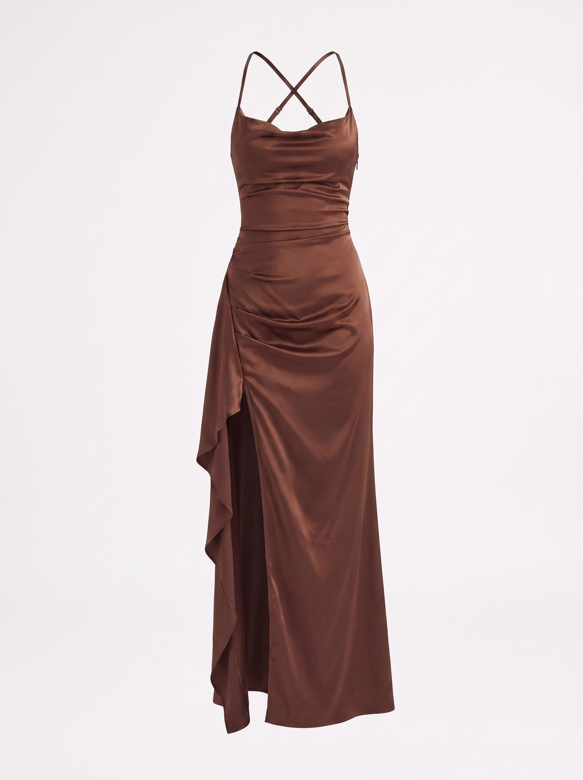 Rhiannon Robe Longue Satinée Maxi