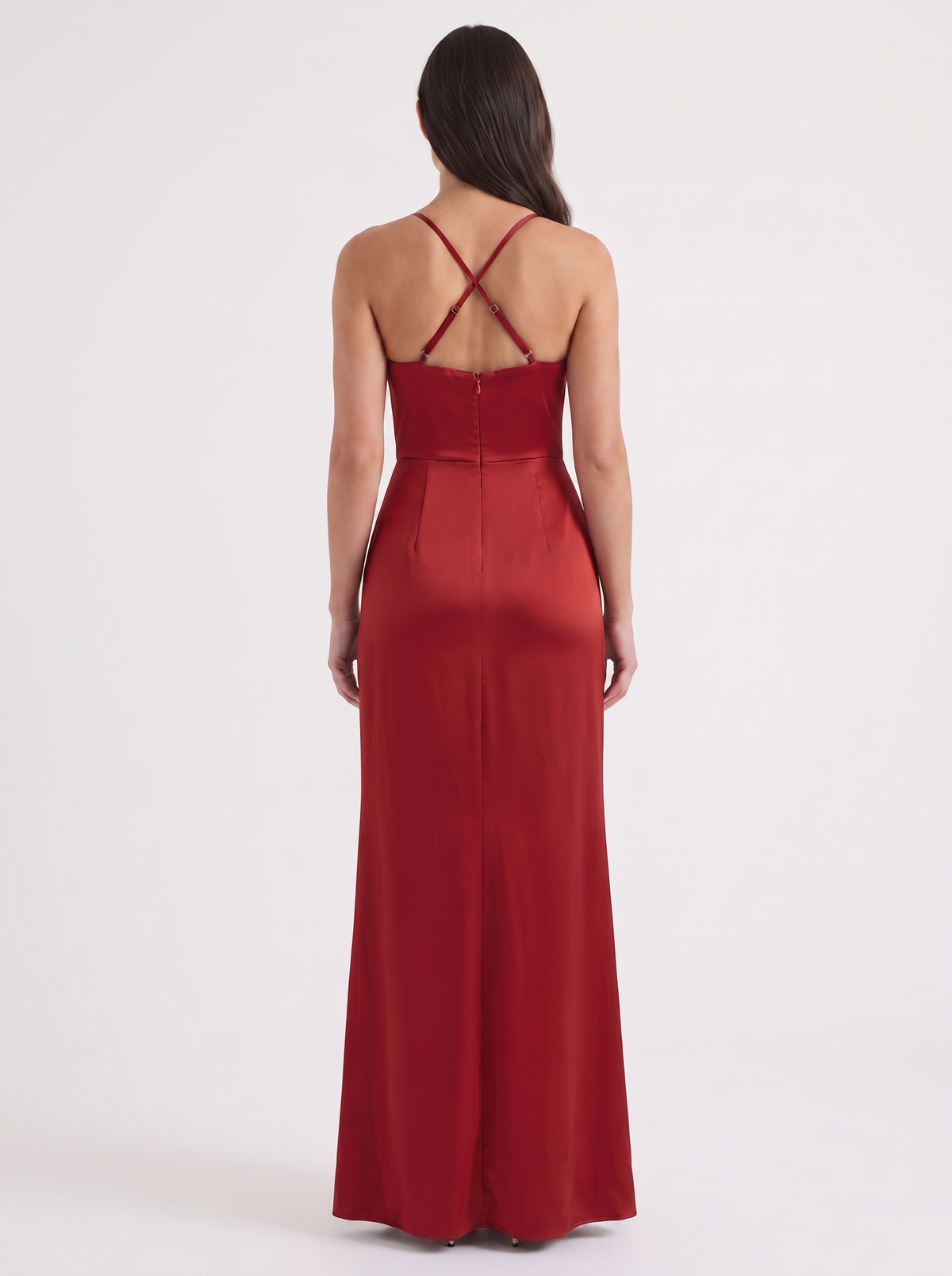 Rhiannon Robe Longue Satinée Maxi
