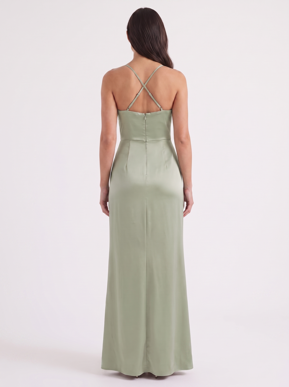 Rhiannon Robe Longue Satinée Maxi