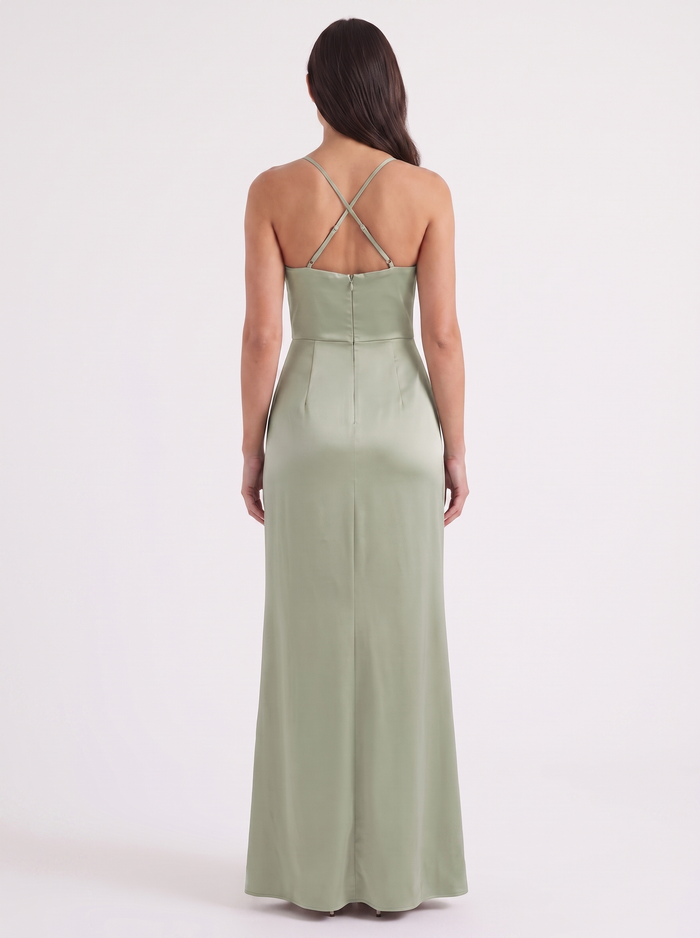 Rhiannon Robe Longue Satinée Maxi