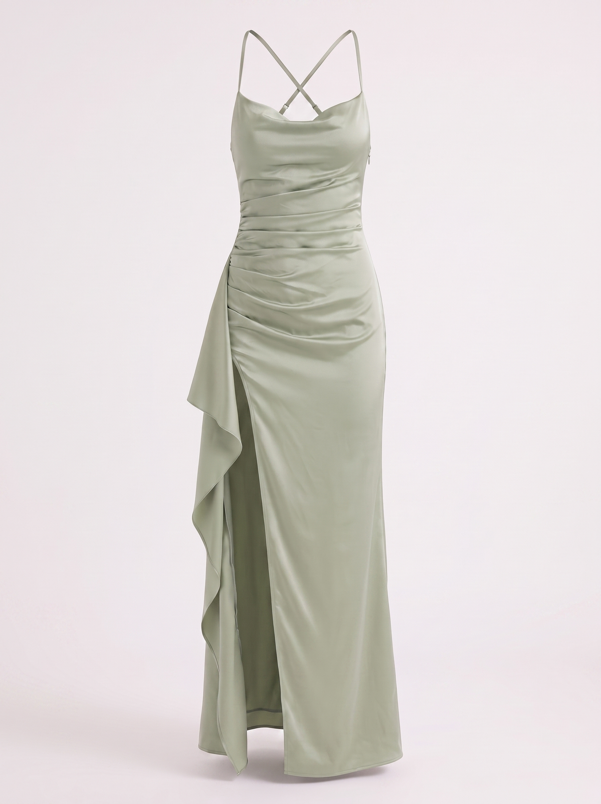 Rhiannon Robe Longue Satinée Maxi