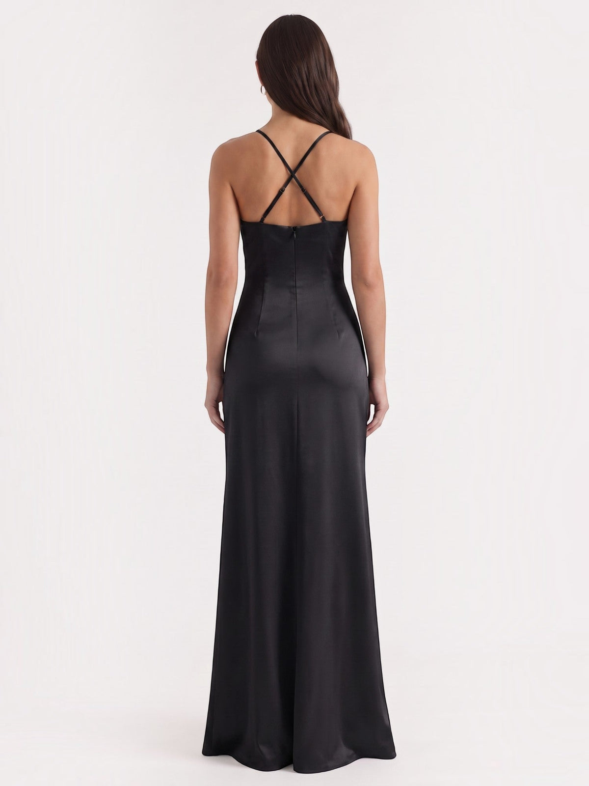 Rhiannon Robe Longue Satinée Maxi