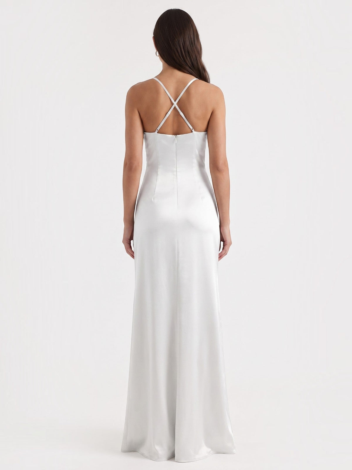 Rhiannon Robe Longue Satinée Maxi
