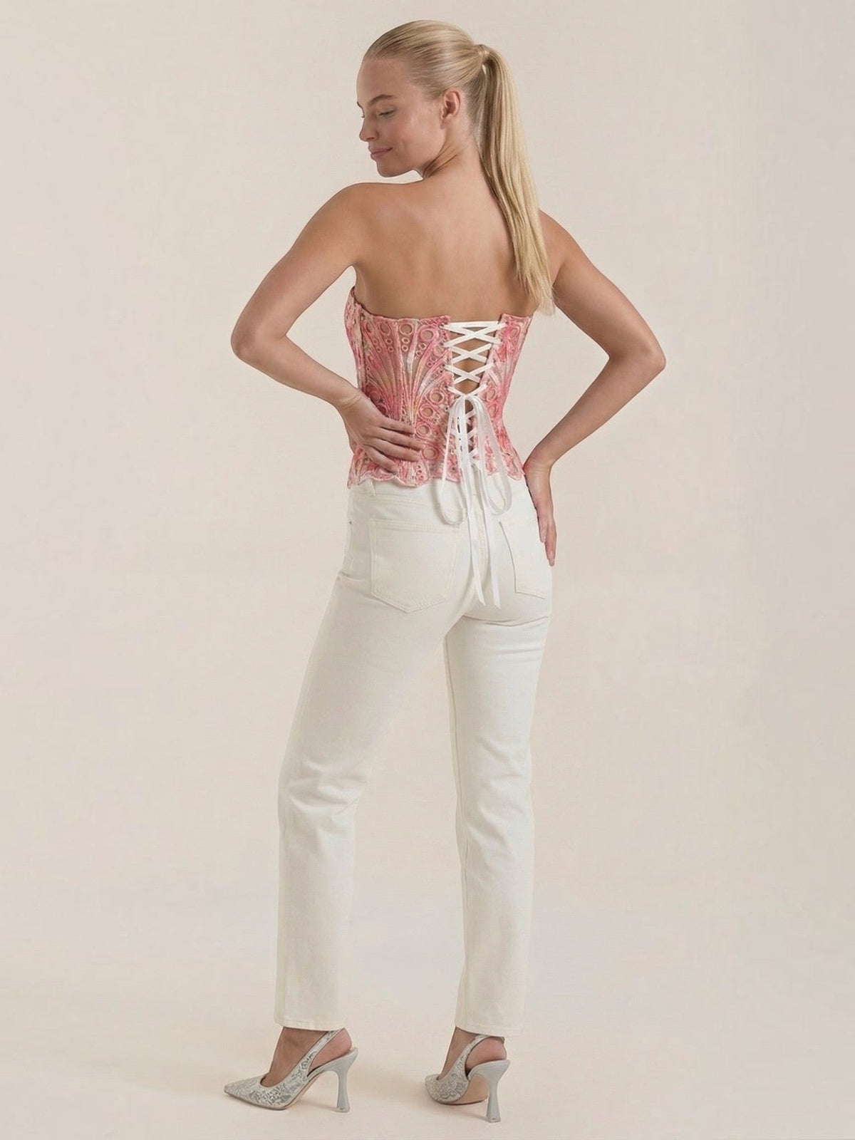 Robyn Bustier Sans Bretelles En Dentelle