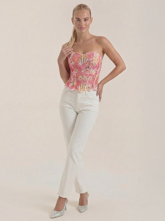 Robyn Bustier Sans Bretelles En Dentelle