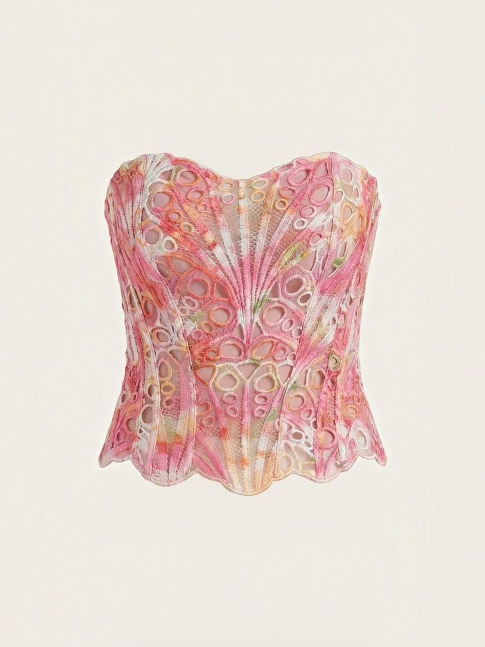 Robyn Bustier Sans Bretelles En Dentelle