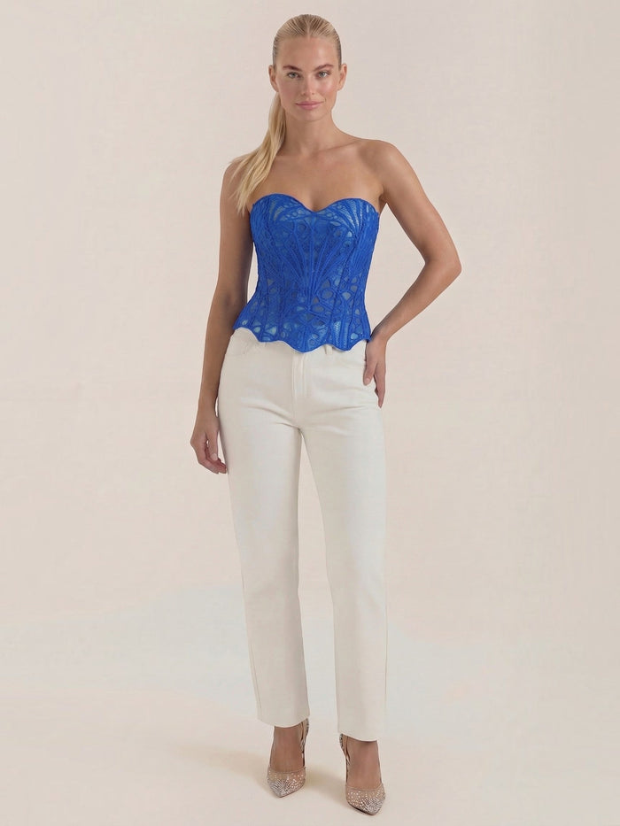 Robyn Bustier Sans Bretelles En Dentelle