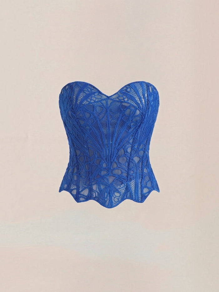 Robyn Bustier Sans Bretelles En Dentelle