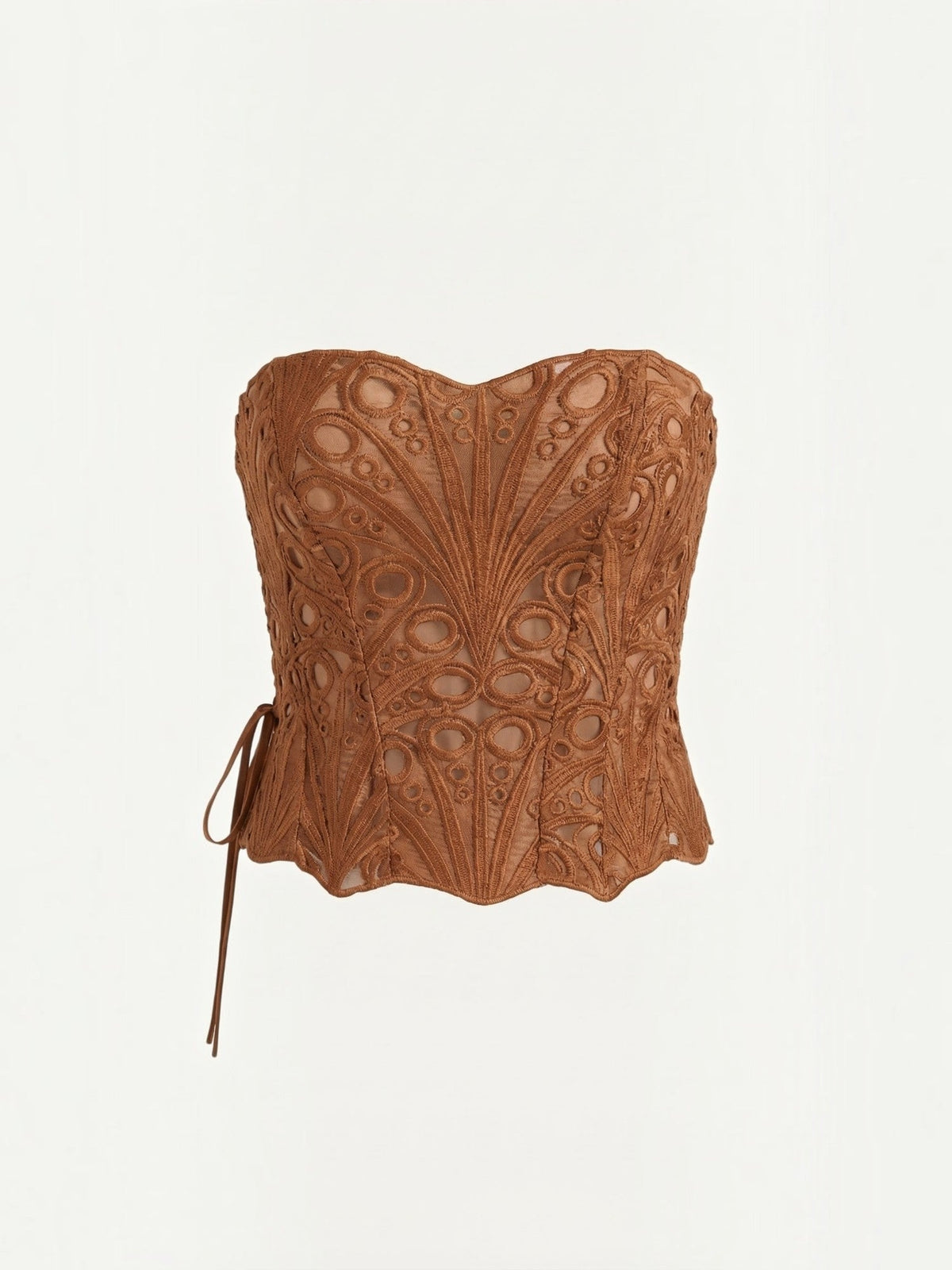 Robyn Bustier Sans Bretelles En Dentelle