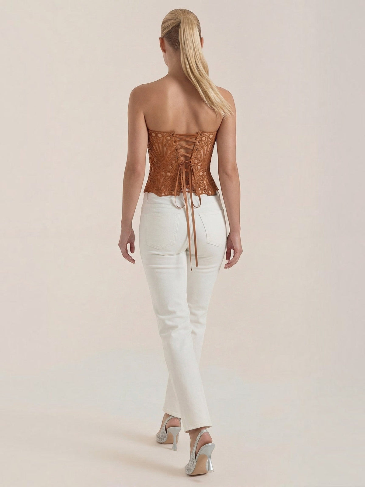 Robyn Bustier Sans Bretelles En Dentelle