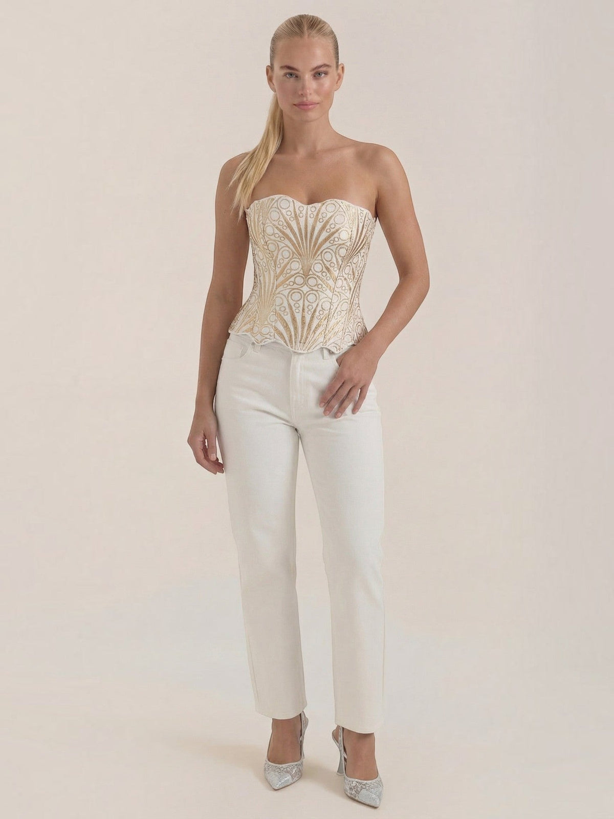 Robyn Bustier Sans Bretelles En Dentelle