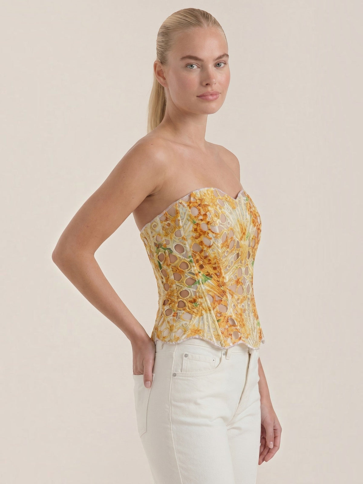 Robyn Bustier Sans Bretelles En Dentelle