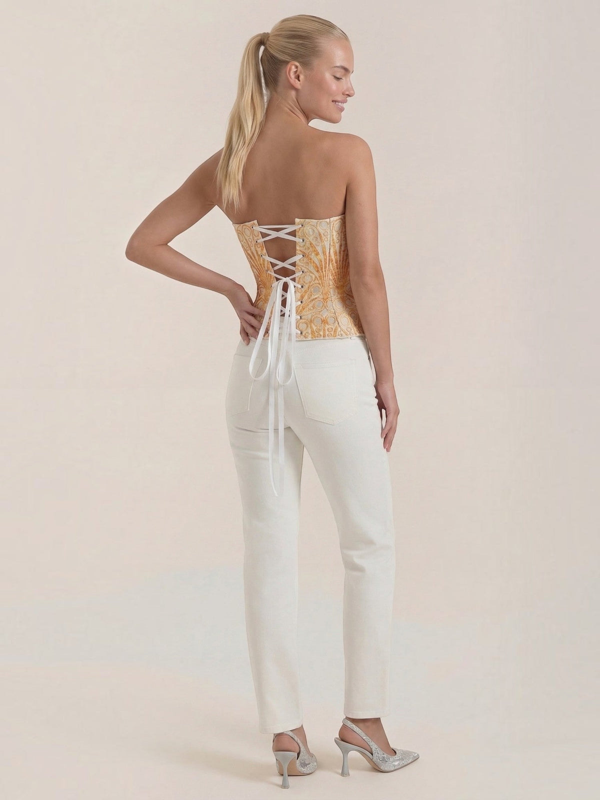Robyn Bustier Sans Bretelles En Dentelle