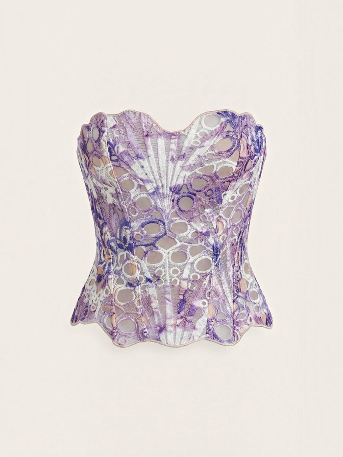 Robyn Bustier Sans Bretelles En Dentelle