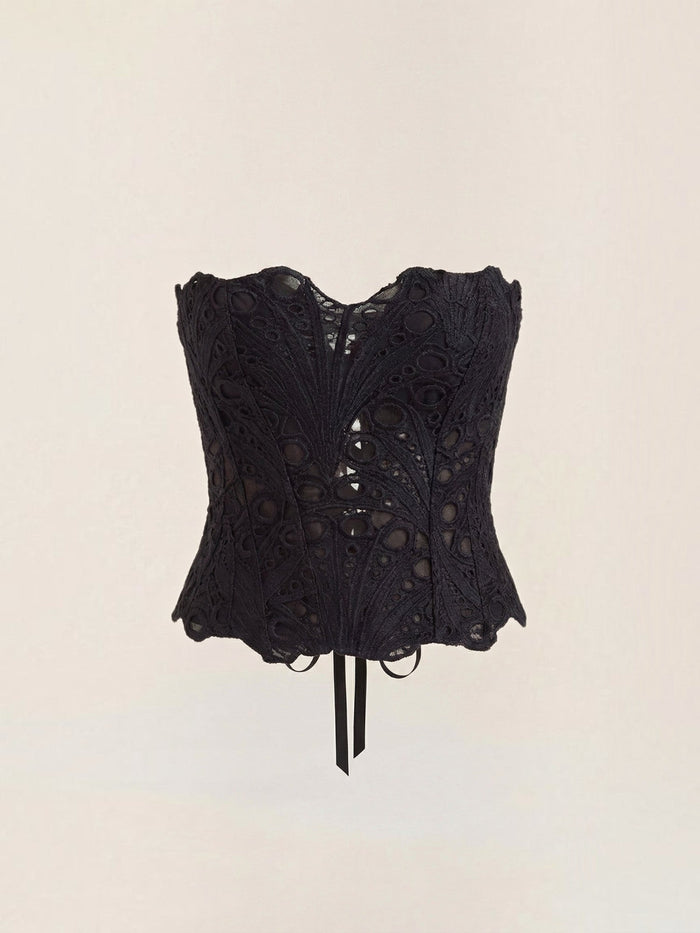Robyn Bustier Sans Bretelles En Dentelle