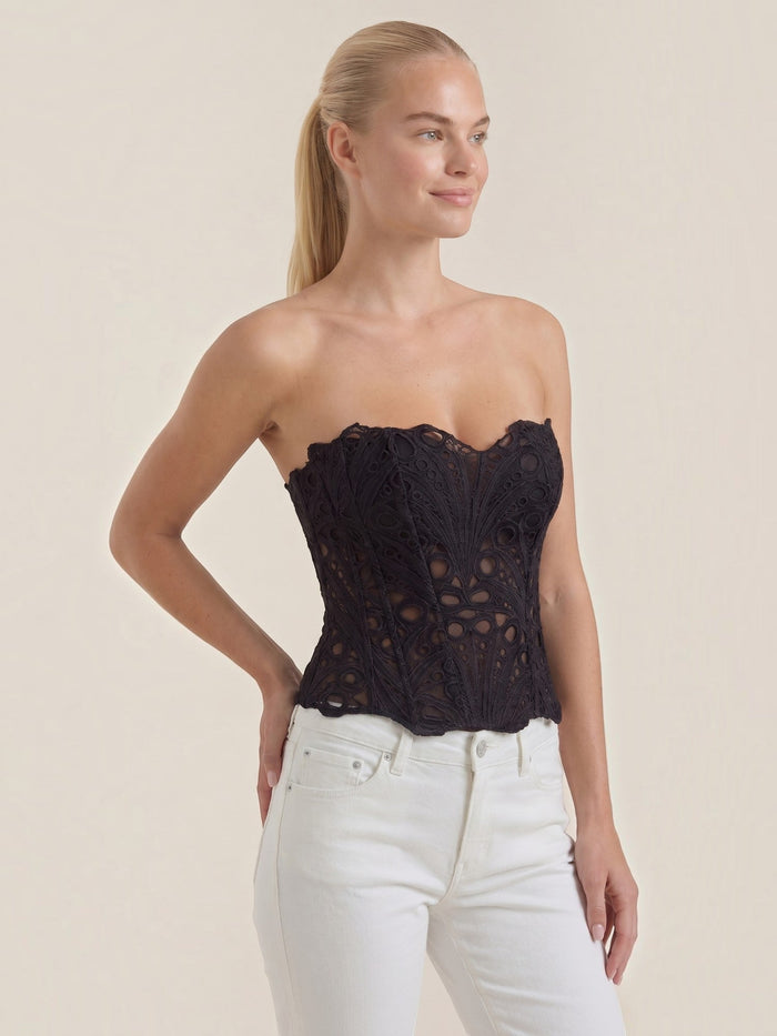 Robyn Bustier Sans Bretelles En Dentelle
