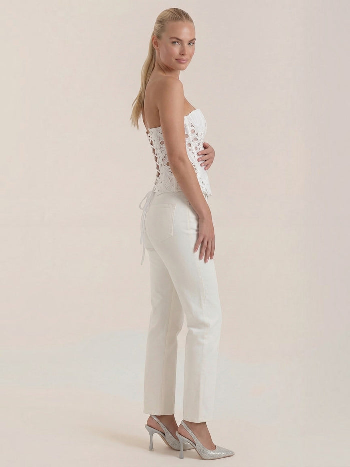 Robyn Bustier Sans Bretelles En Dentelle