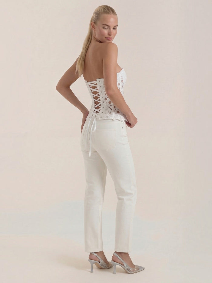 Robyn Bustier Sans Bretelles En Dentelle