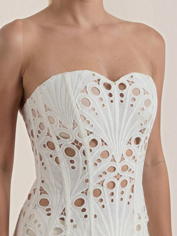 Robyn Bustier Sans Bretelles En Dentelle