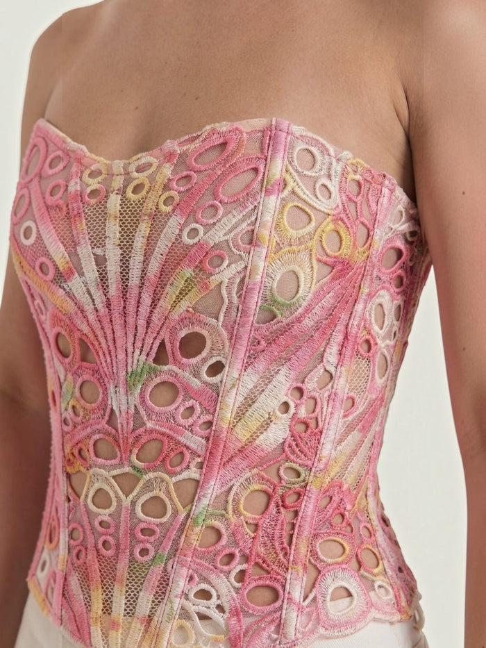 Robyn Bustier Sans Bretelles En Dentelle