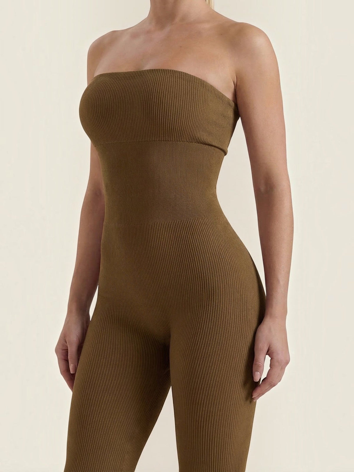 Selma Combinaison Pantalon Côtelée