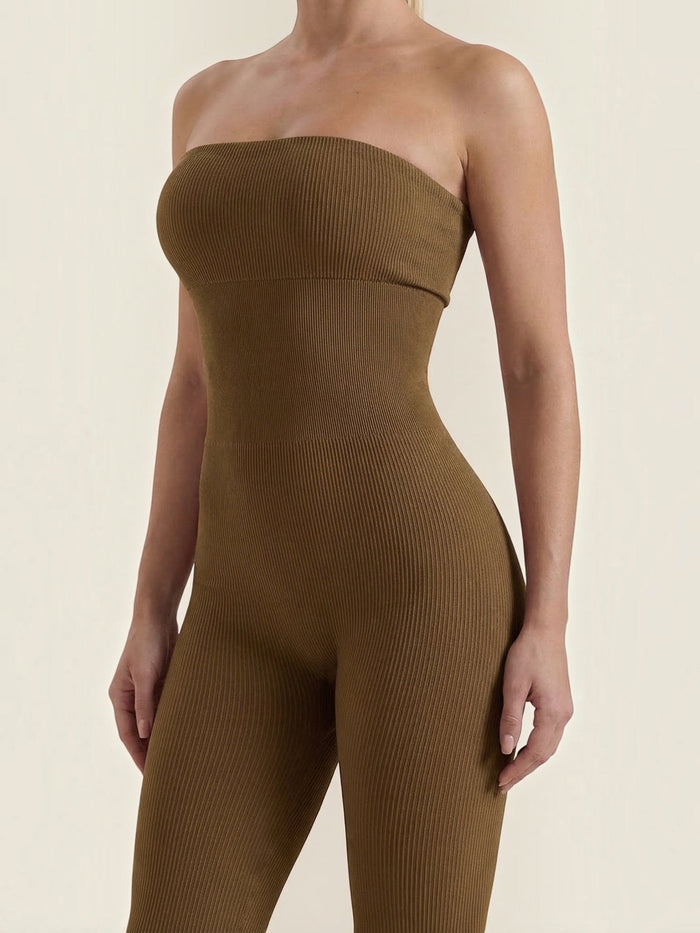 Selma Combinaison Pantalon Côtelée