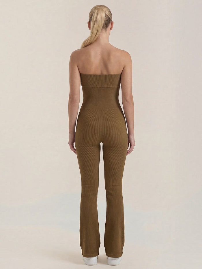 Selma Combinaison Pantalon Côtelée