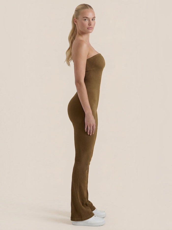 Selma Combinaison Pantalon Côtelée