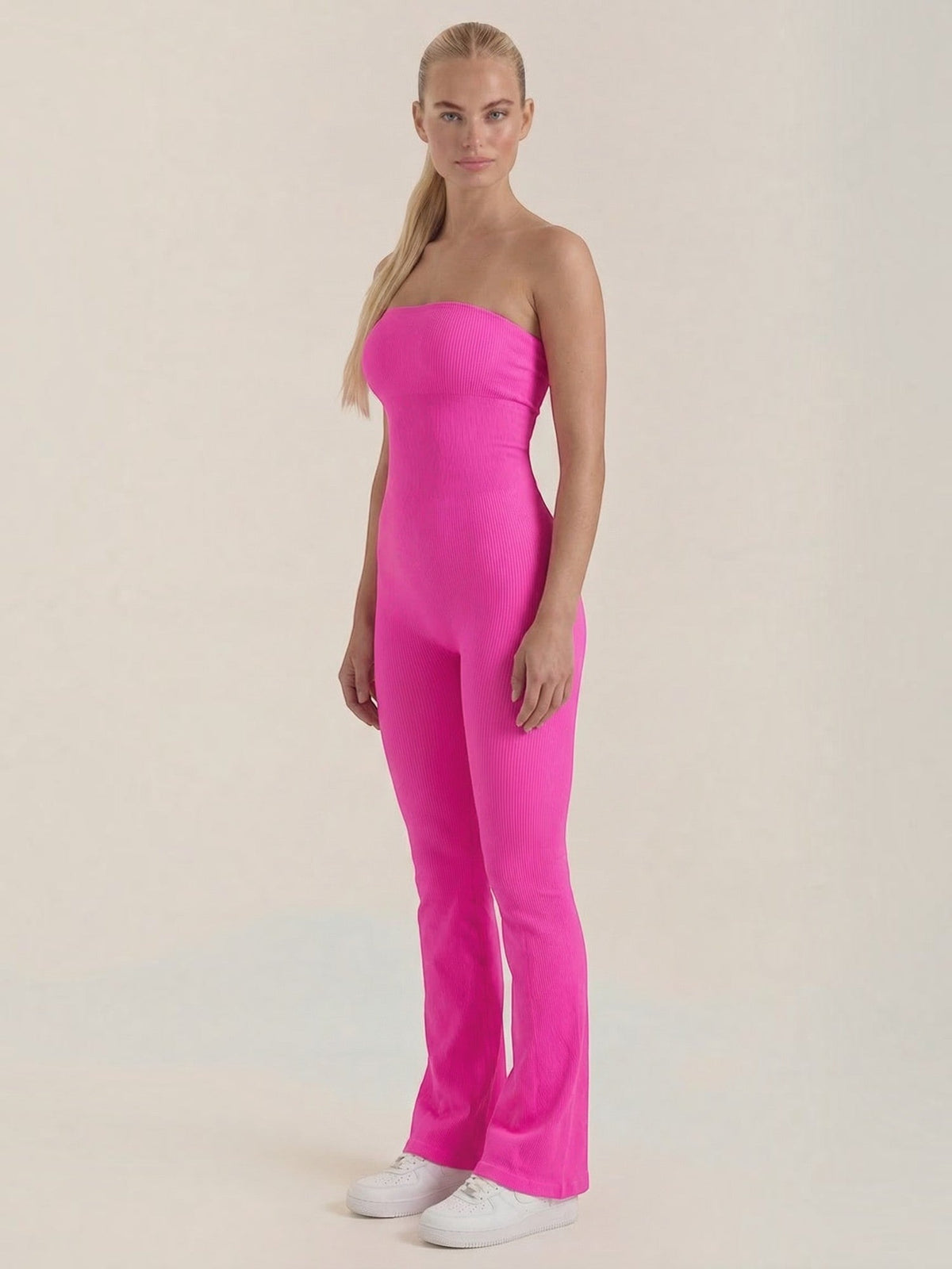 Selma Combinaison Pantalon Côtelée