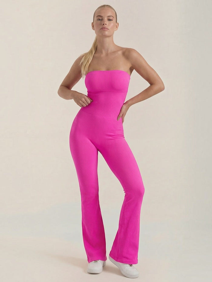 Selma Combinaison Pantalon Côtelée