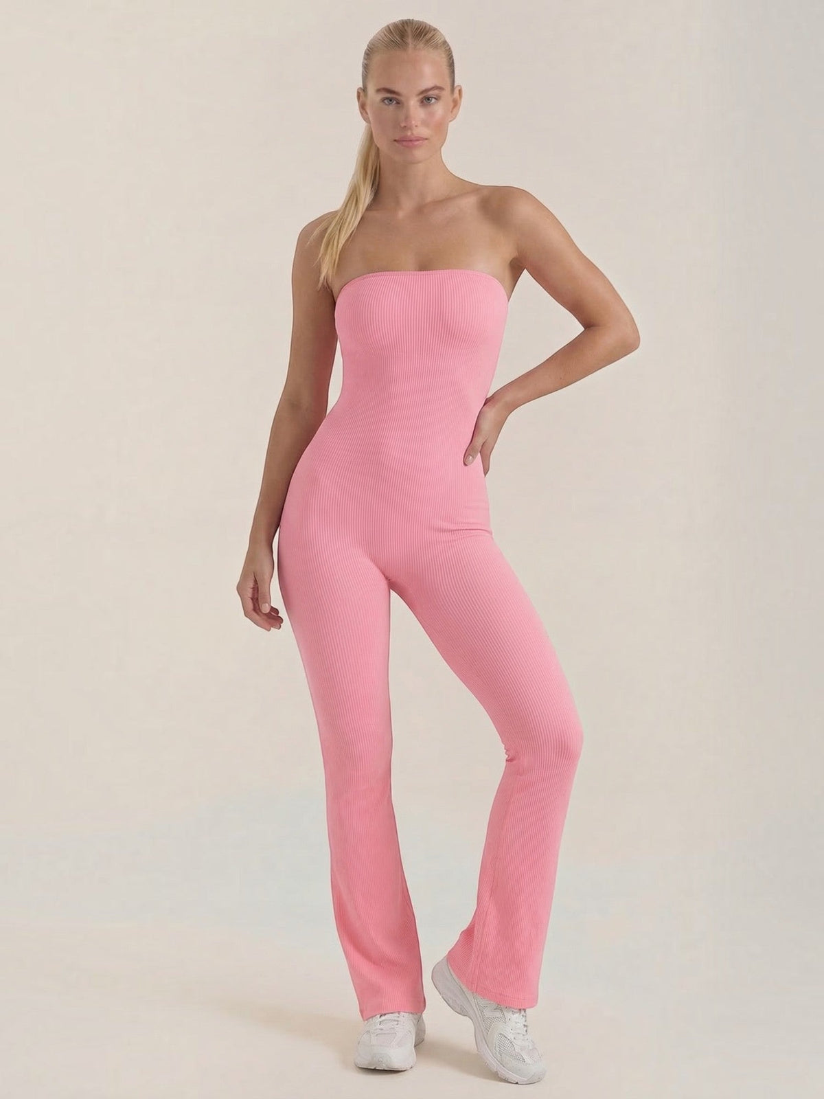 Selma Combinaison Pantalon Côtelée