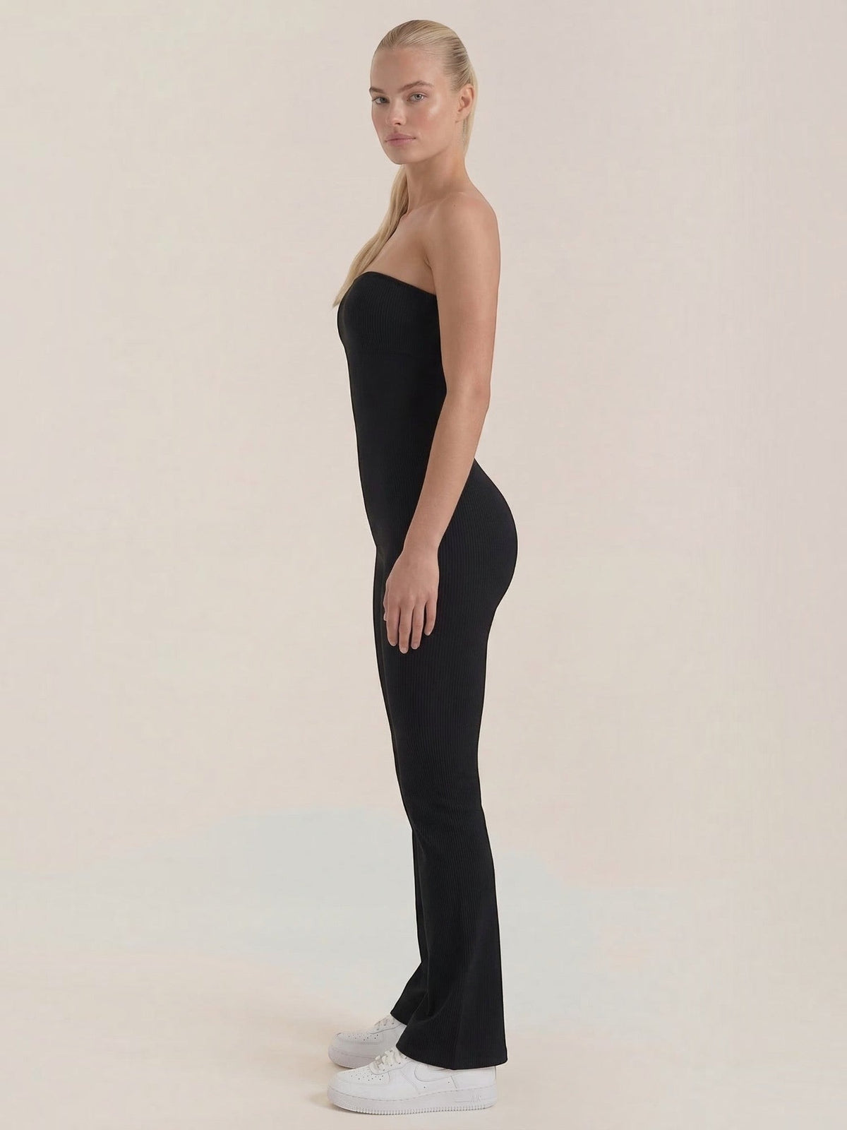 Selma Combinaison Pantalon Côtelée