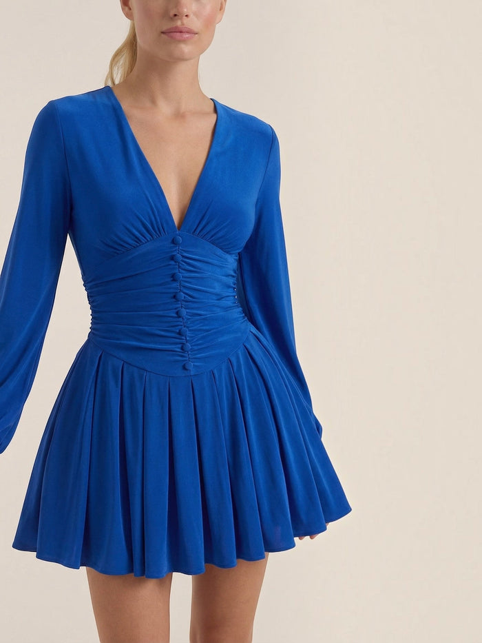 Tricia Robe Courte Décolleté En V